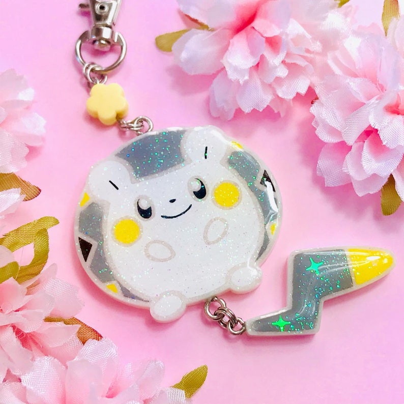 Kawaii Electric Mouse Keychain