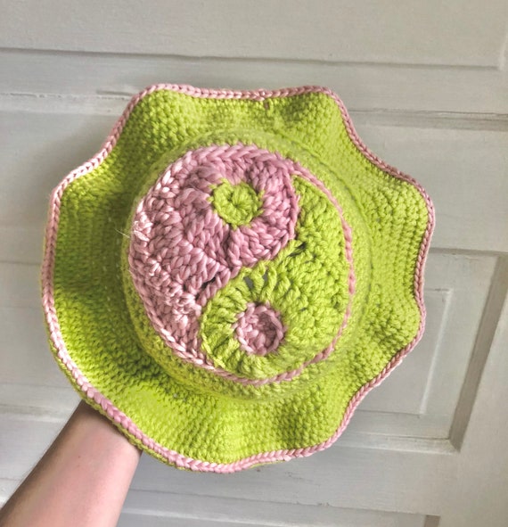 Buy Crochet Yin Yang Bucket Hat PATTERN Online in India - Etsy