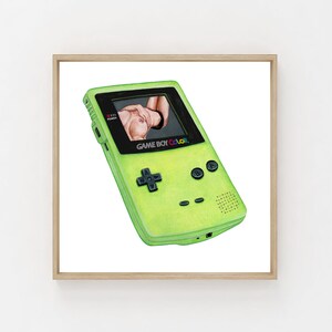 Gameboy Nudetendo Series | All 5 Prints Value Pack | Retro Art | Video