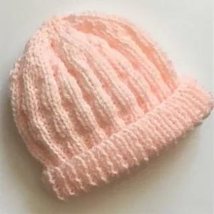 Gorro de bebé con forma de burbujas