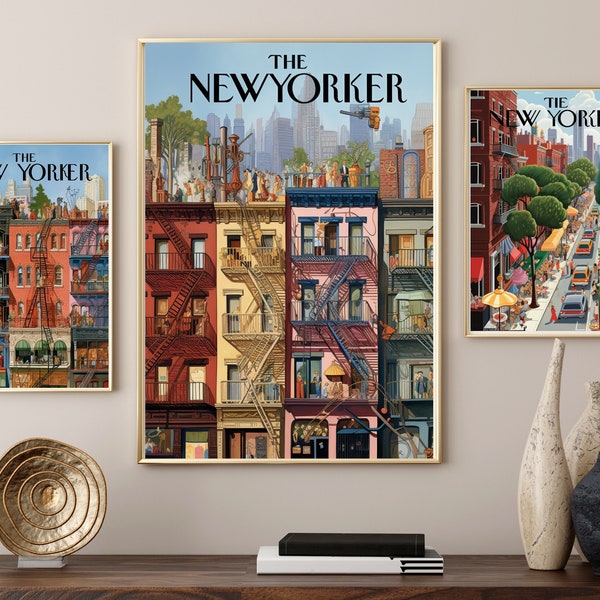 New Yorker Poster - Etsy