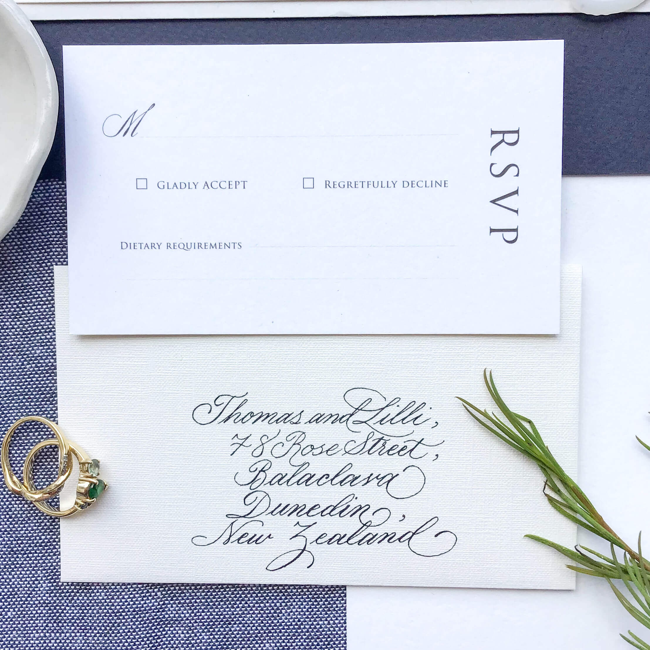Serendipity Wedding Invitation Suite Invitation Details - Etsy