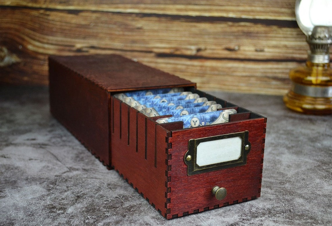 Classic Card Storage Box for LCG TCG and Other Card Games Etsy