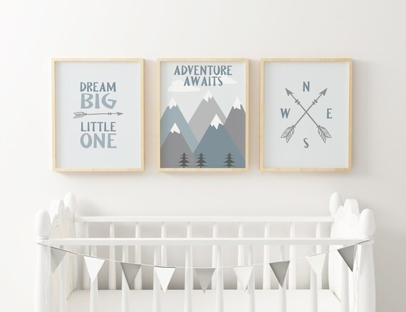 baby boy adventure nursery