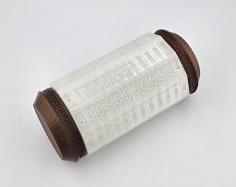 Cryptex, Extra secure secret vault, decorative storage capsule, Secret Code Gift Box