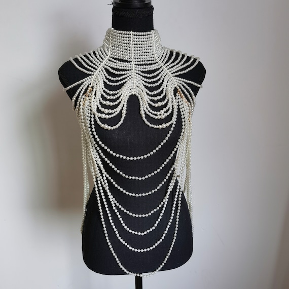 Elegant Rhinestone Body Chain Thong for Women Guinea