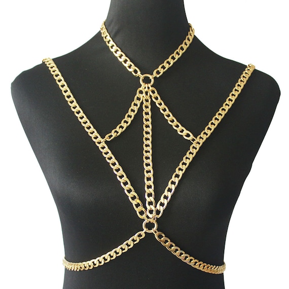 Metal store body chain