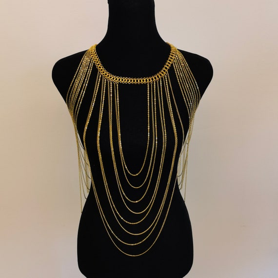 Gold Chain Body Jewelry operone.de