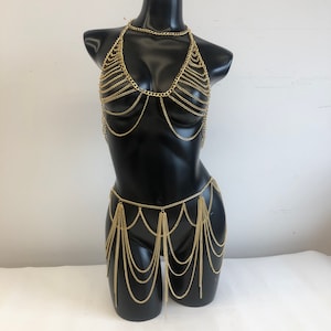 festival Body Jewelry，Party Dress，Bra Chain，Ray Outfit