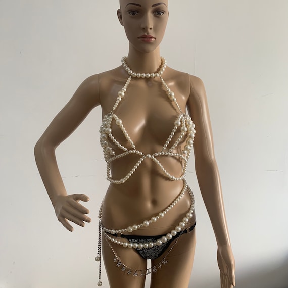 Pearl Body Chain Set 