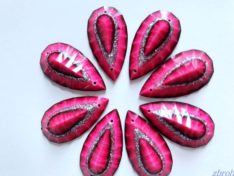Large Rhinestone Water Resin Rhinestone Wedding Button Resin Button Flat Bottom Resin Applique Dress Sewing Button