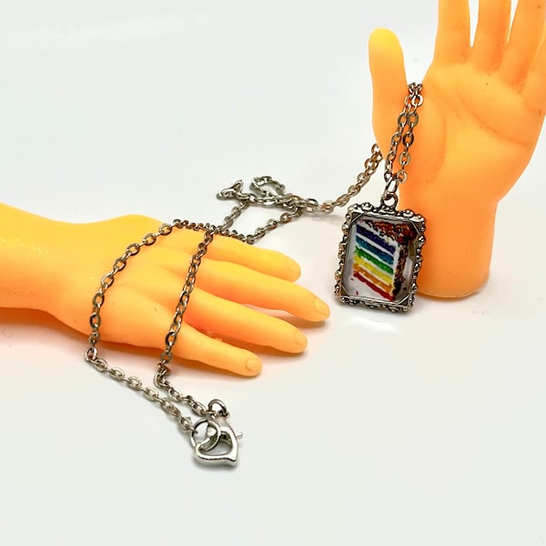 Tiny Junk Food Necklace...I WANT IT! Pizza, Burritos, Tacos, Oh My!