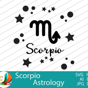 Scorpio Star Sign SVG | Astrology Zodiac SVG | Zodiac Signs SVG | Cricut Cut Files svg | Astrology Signs svg | Zodiac svg