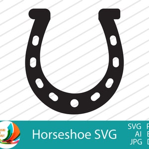 Horseshoe Svg | Horseshoe Clip Art | Horseshoe Cricut Cut Files | Horseshoe Vector | Silhouette file |