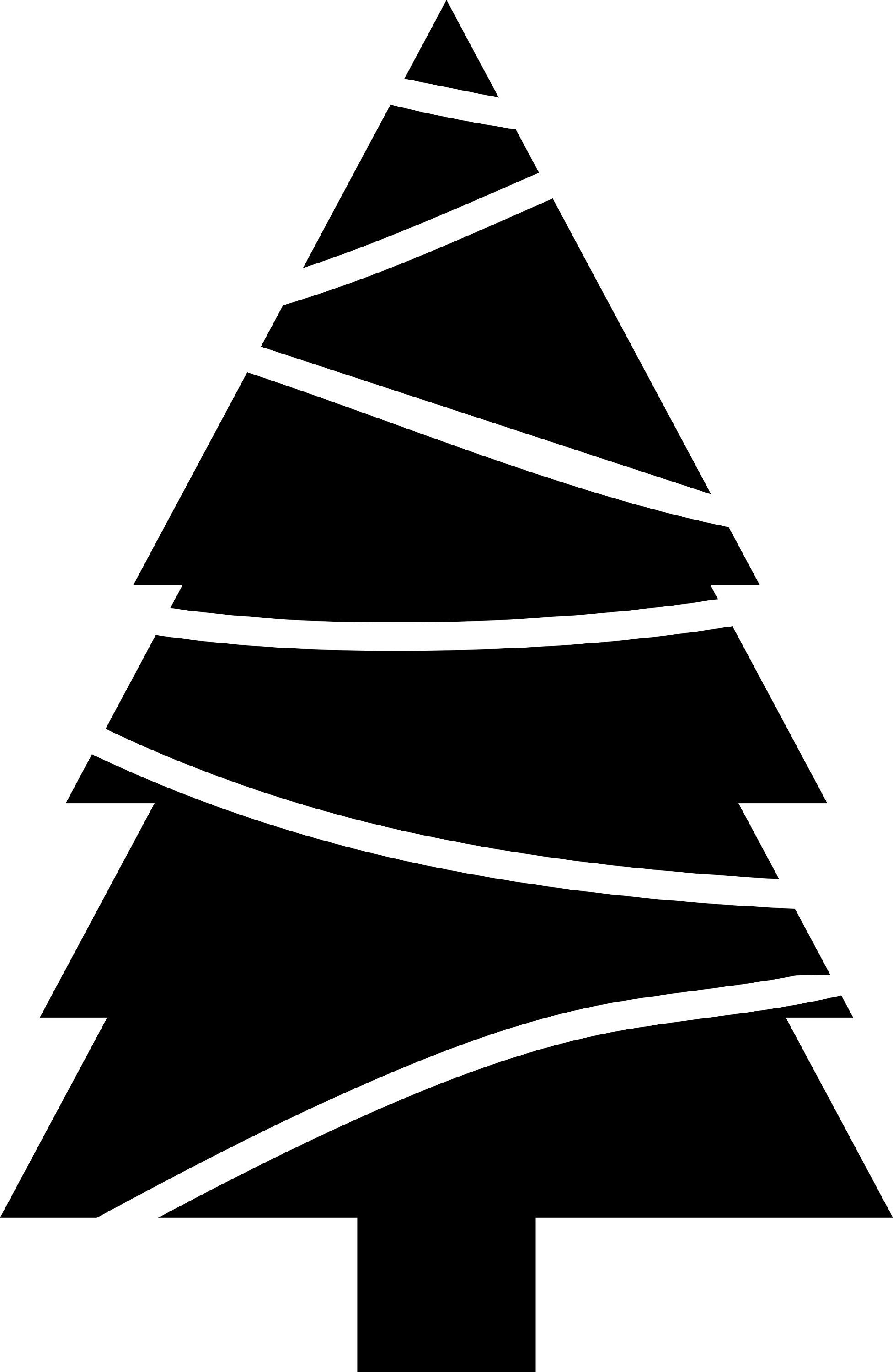 Kerstboom SVG Silhouet en Cricut SVG Kerstboomknips door Etsy België