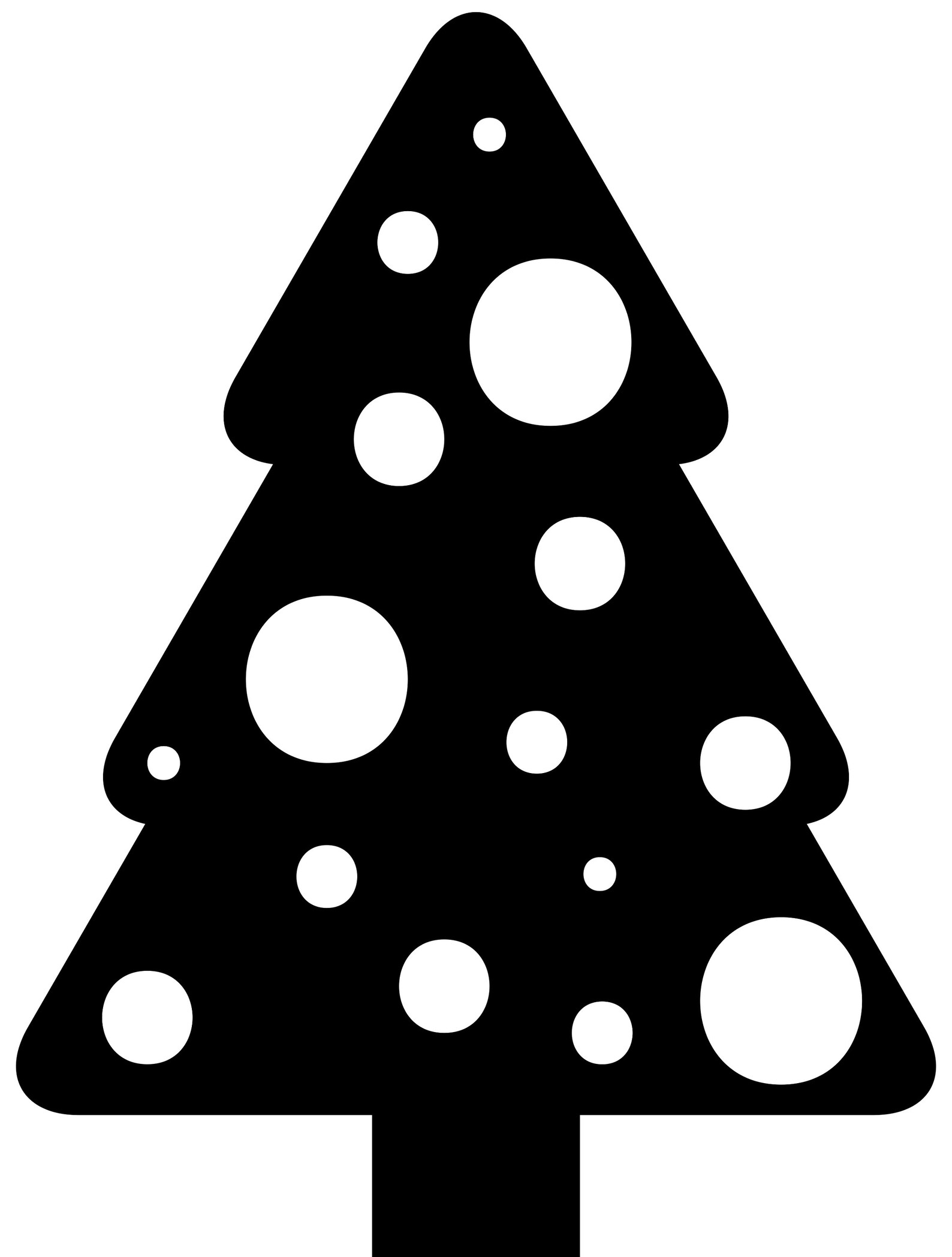 Kerstboom SVG Silhouet en Cricut SVG Kerstboomknips door Etsy België