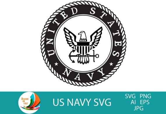 US Navy Svg Silhouette and Cricut Svg Military T-shirt | Etsy