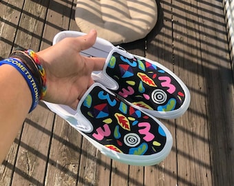 stranger things custom vans