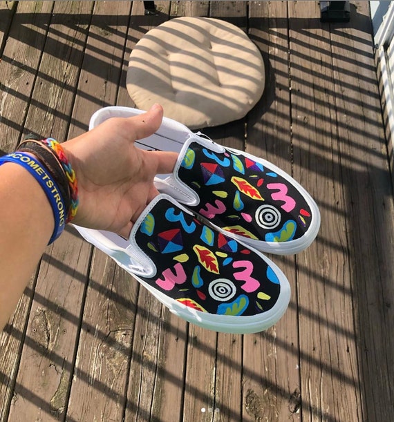 billie eilish custom vans