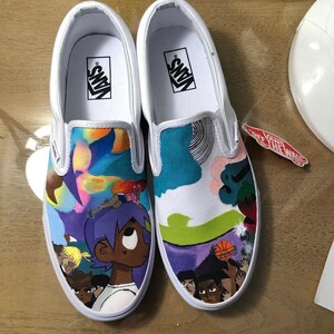 billie eilish custom vans