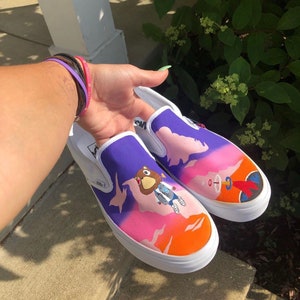 kanye custom vans