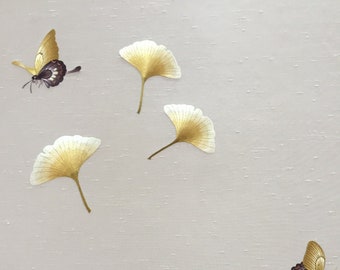 Kleiderschrank Panel (Sticktapete, kundenspezifische Tapete, handgemaltes und handbesticktes Wandkunstwerk - reservierte Bestellung)