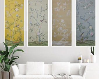 Wallpaper Framed Art Etsy