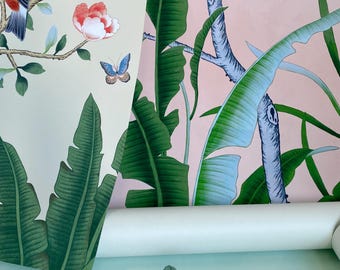 Printed wallpaper samples