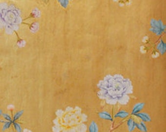 luxury antiqued  hand-painted   Chinoiserie wallpaper, reserved order for shipping approval
