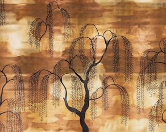 3D gilded paper ---Colourway SC-244 on Deep Rich Gold gilded paper