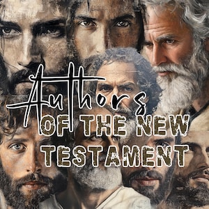 Neues Testament Autor Illustrationen - 8 Charakter Bilder 4 Größen