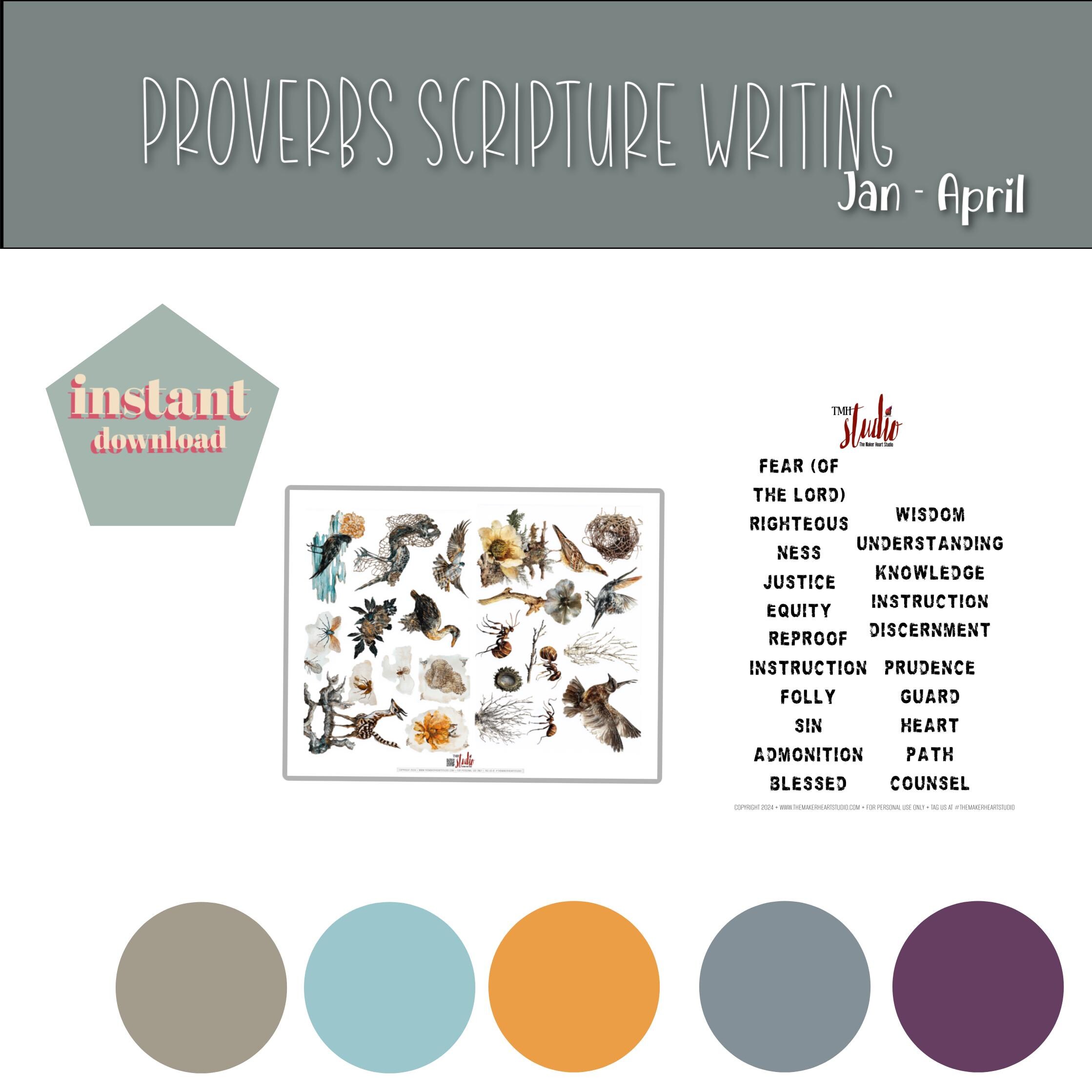 120-piece Clipart Kit for Proverbs 1-10 - Etsy