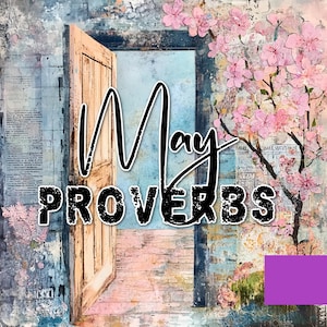 May 2025- Proverbs  Scripture Writing BASIC KIT
