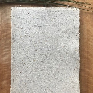 Handmade paper sheets