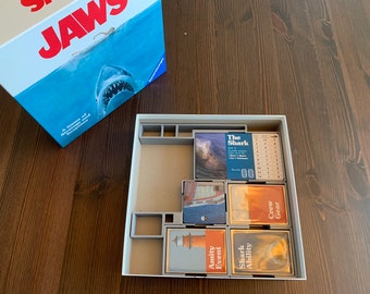 Inserto del organizador de juegos de mesa Jaws (archivos STL)