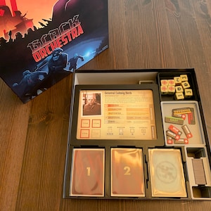 Unofficial Black Orchestra Board Game Organizer Insert (STL Files)