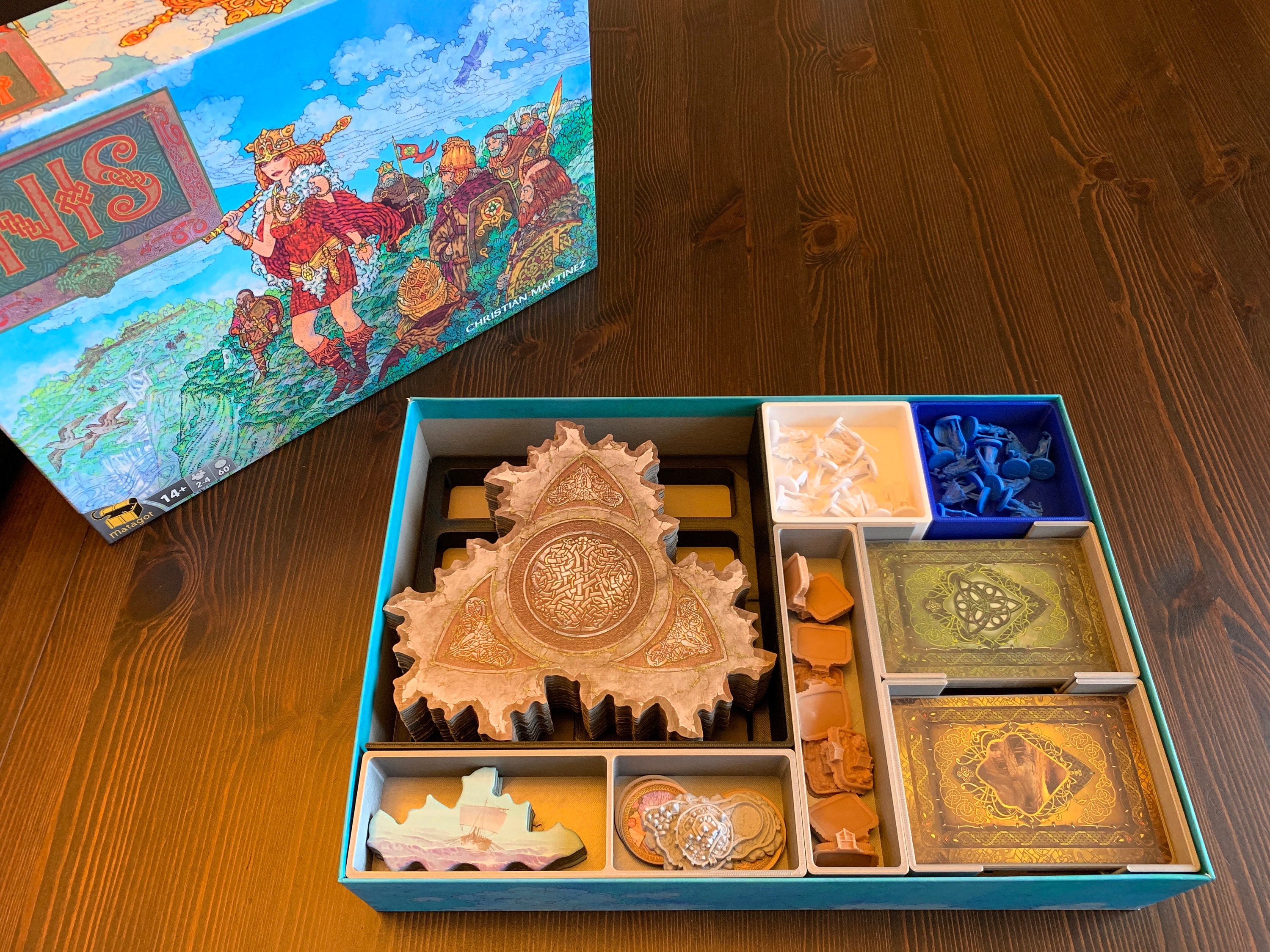 ボードゲーム　INIS Inis Game Review – Meeple Mountain