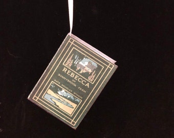 Rebecca of Sunnybrook Farm Miniature Book Christmas Ornament