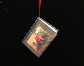 The Secret Garden Miniature Book Christmas Ornament