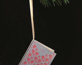 Miniature Jane Austen Sense & Sensibility Ornament – Literary Gift for Classic Novel Lovers