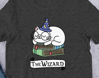Cat Wizard DnD Class Shirt | Dungeon Master Gift