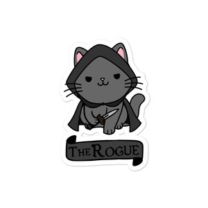 A etiqueta desonesta do gato do DnD de <br> Entrega Rápida? Presente do Mestre da Masmorra