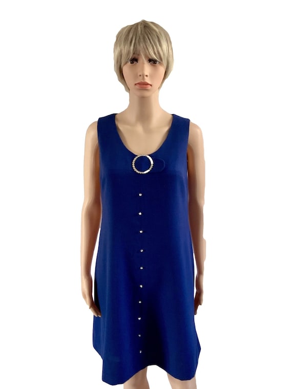 60s Mod Dress. 60s Dress. 60s Mod. Pinafore Dress.