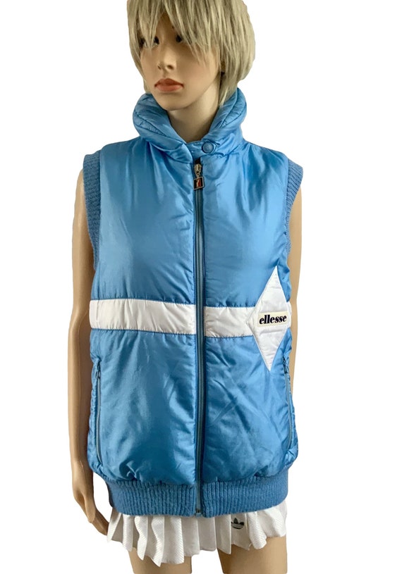 Unisex Streetwear Ellesse Vintage Bodywarmer Itali