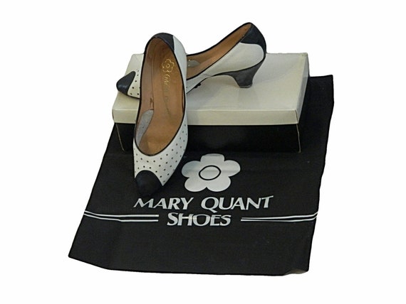 Vintage Two Tone Mary Quant Shoes