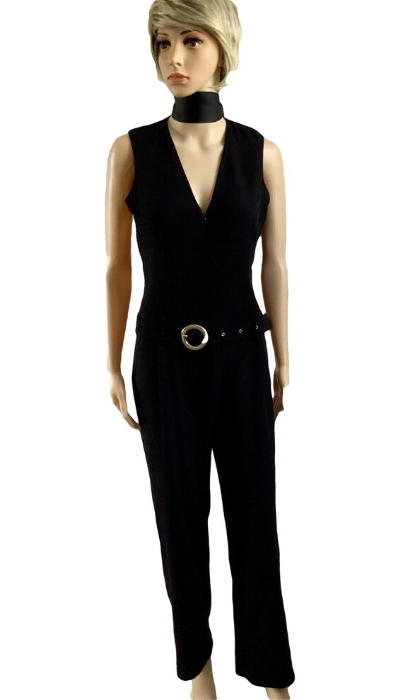 iconic black jumpsuit