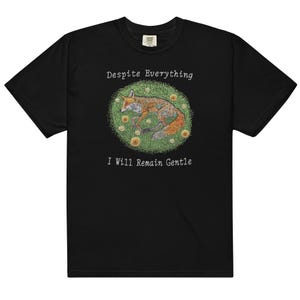 Remain Gentle (Comfort Colours) Unisex garment-dyed heavyweight t-shirt (NOT EMBROIDERED!)