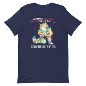 Gym Cat Unisex t-shirt