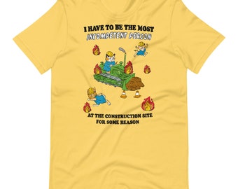 Construction Unisex t-shirt