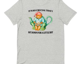 Camiseta unissex Need to Sit